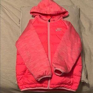 Nike puffer jacket - kids/girls